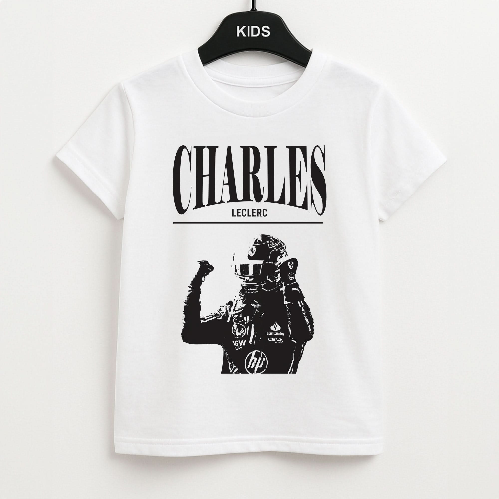 Charles Red And Gold Kids T-Shirt