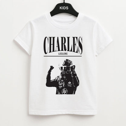 Charles Red And Gold Kids Unisex T-Shirt