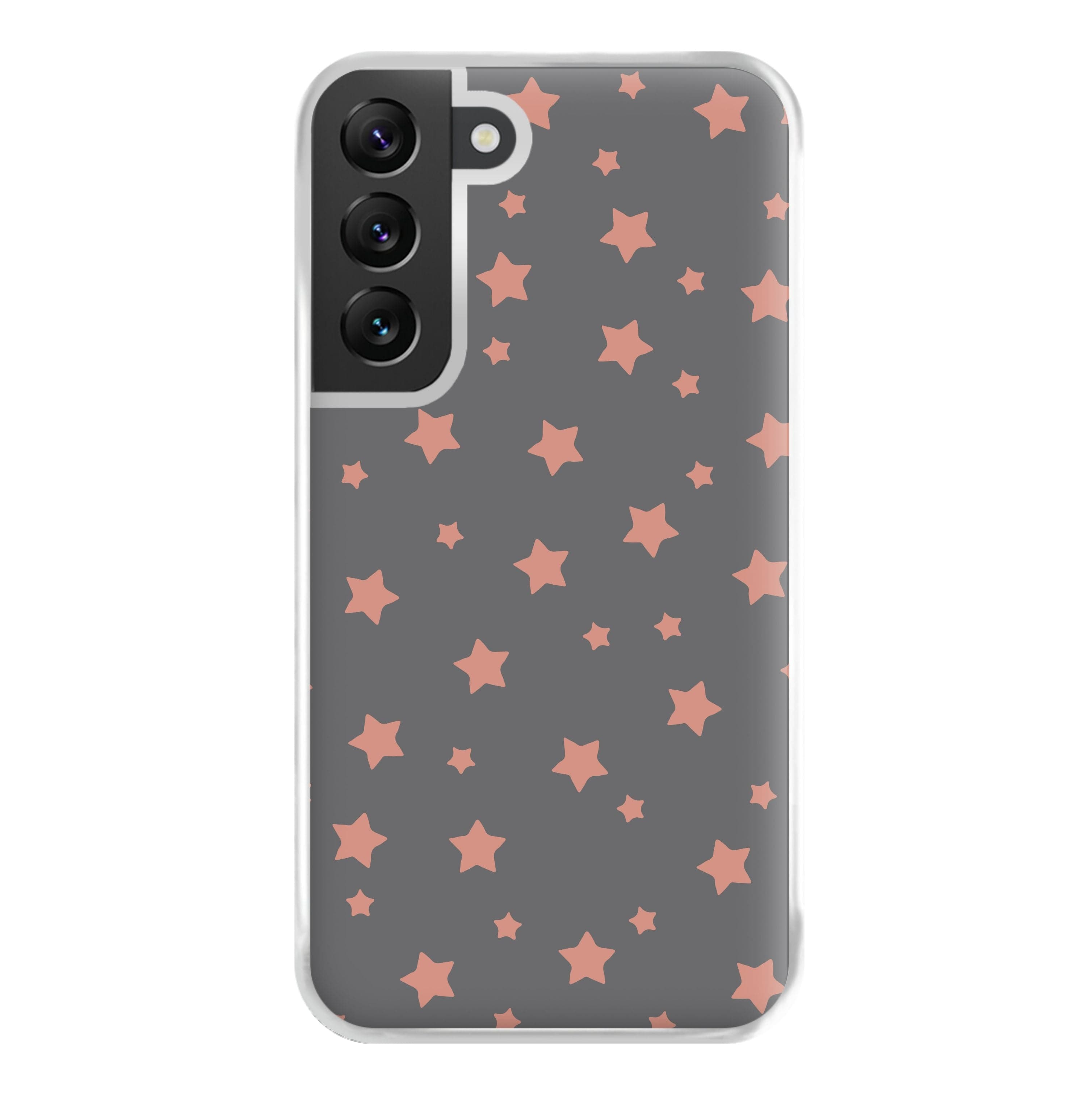 Rose Gold Star Pattern Phone Case