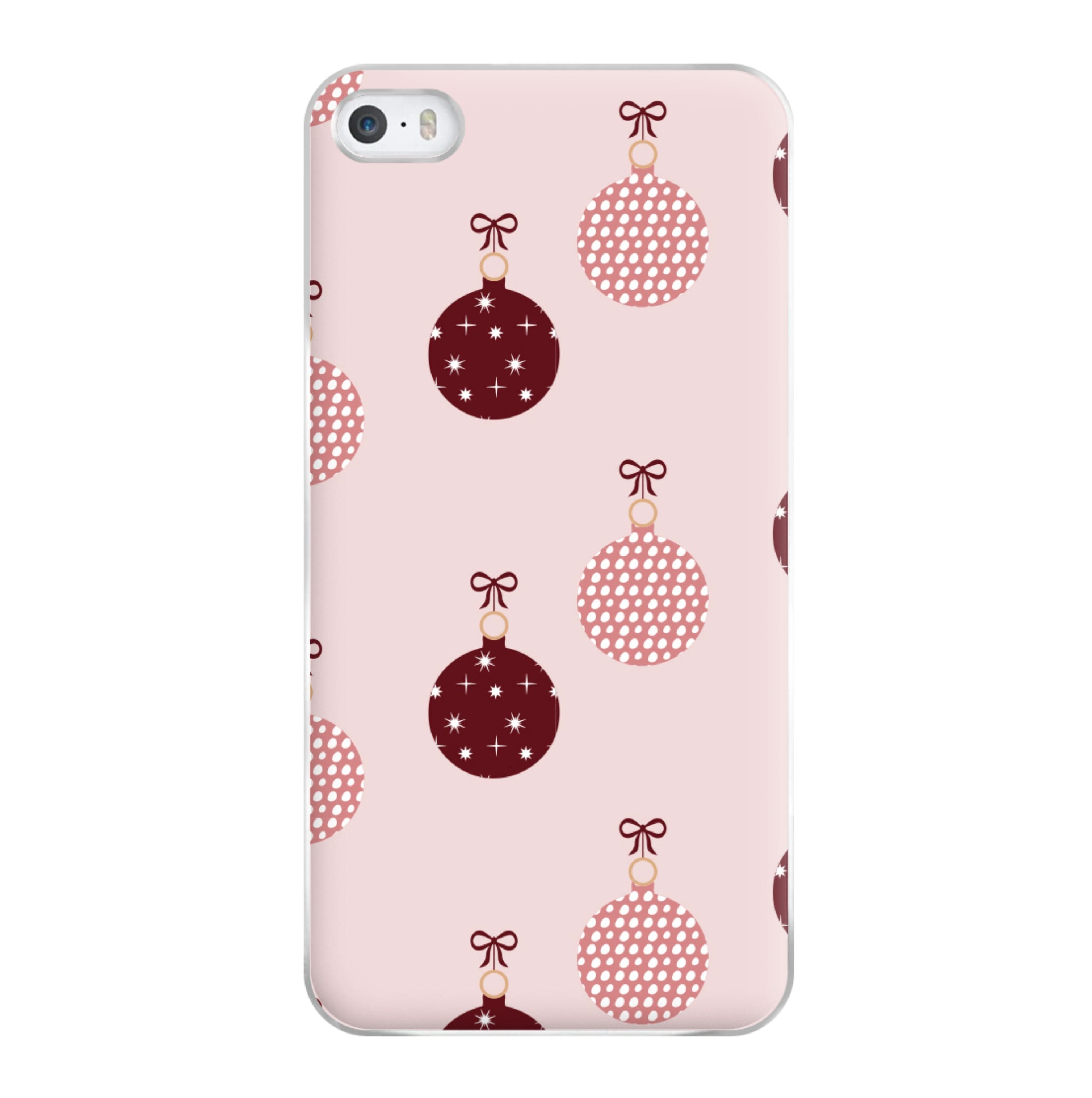 Christmas Bauble Pattern Phone Case