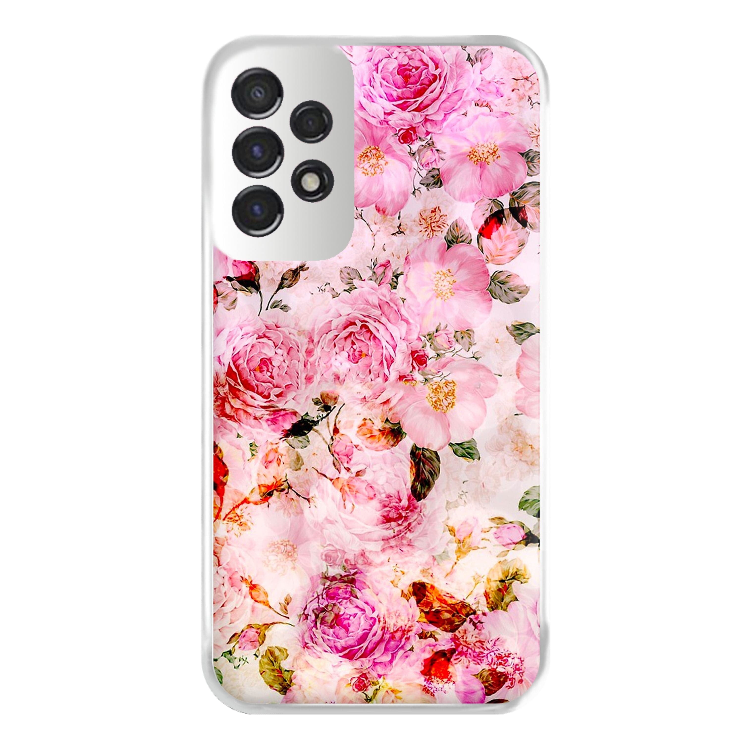 Pretty Pink Chic Floral Pattern Phone Case