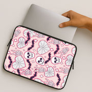Cute Halloween Stickers Pattern Laptop Sleeve 2