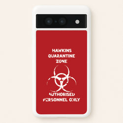 Hawkins Quarantine Zone Google Pixel 8 Case