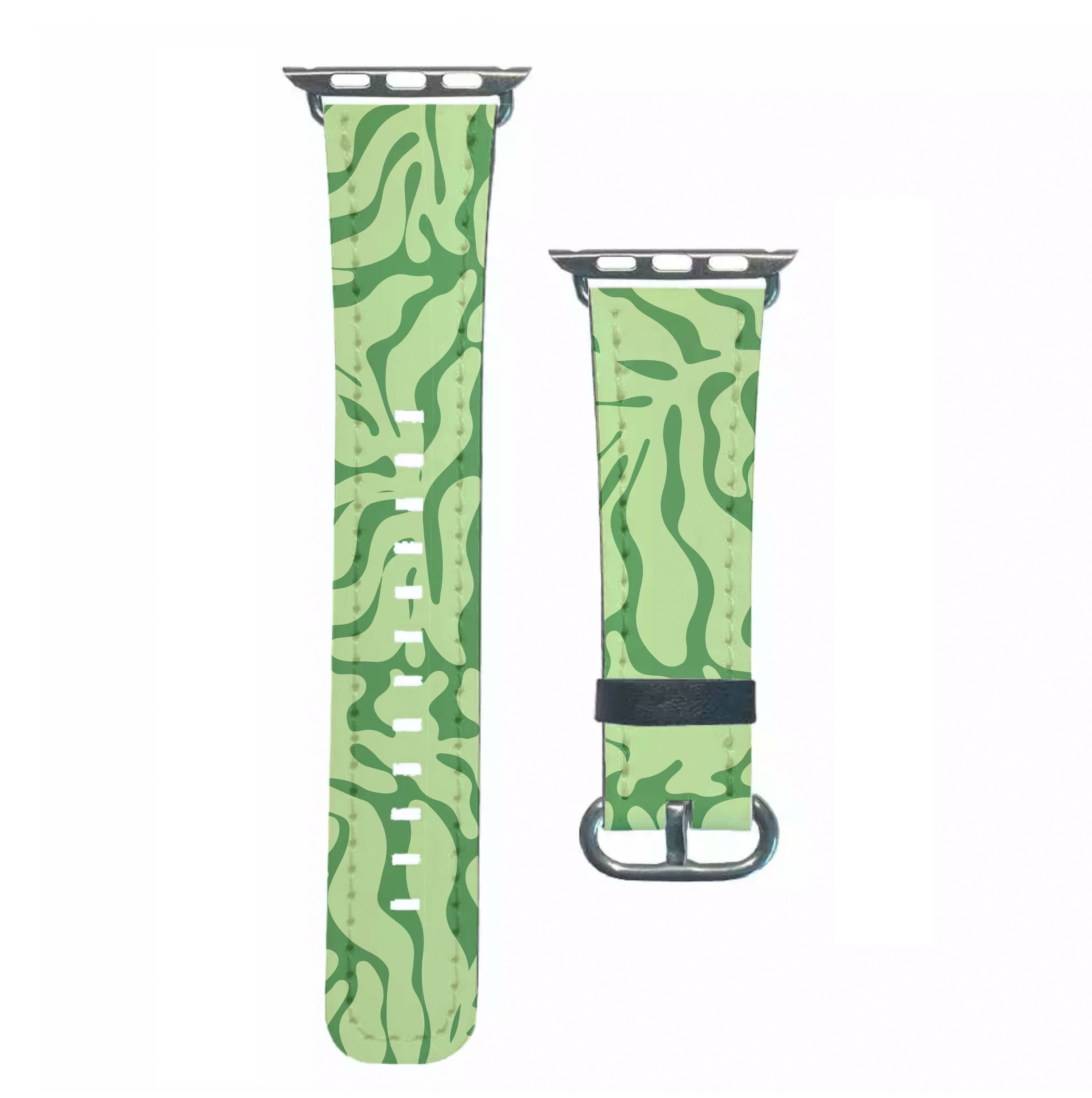 Light Green Leaf - Foliage Apple Watch Strap