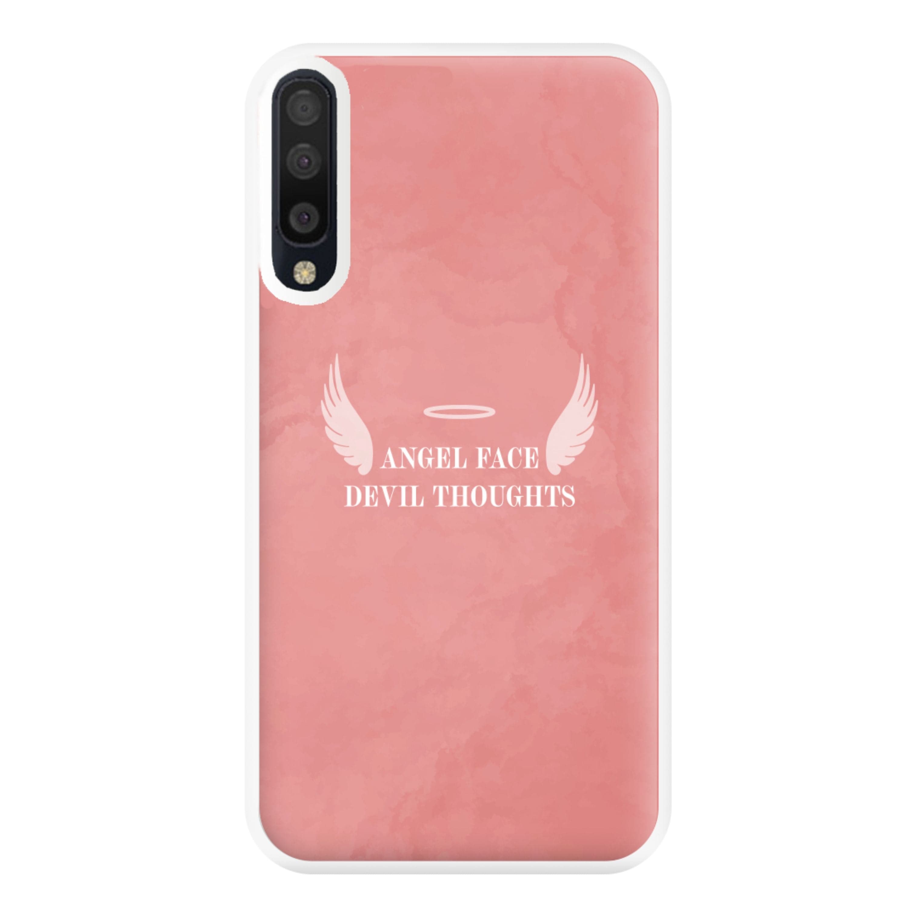 Angel Face Devil Thoughts Phone Case