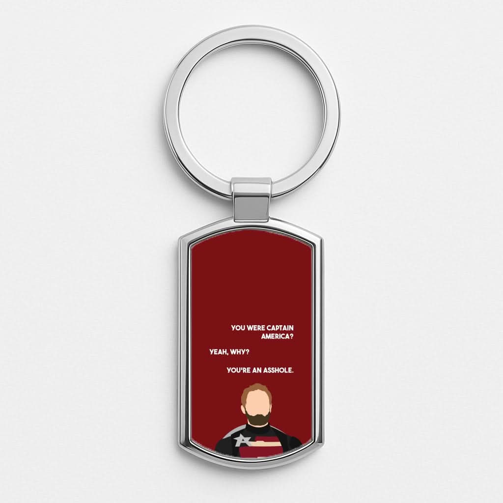 You're An Asshole Luxury Keyring