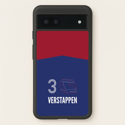 Verstappen Helmet 2026 Google Pixel 7a Case