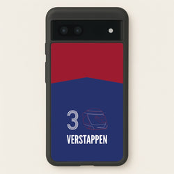Verstappen Helmet 2026 Google Pixel 6a Case