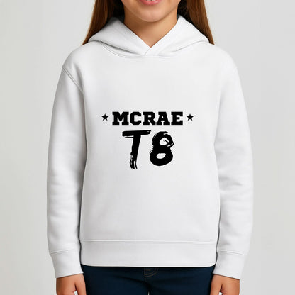 Pink T8 Sports Girls Hoodie