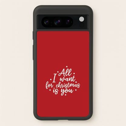 All I Want For Christmas Is You Stars Google Pixel 8 Pro Case