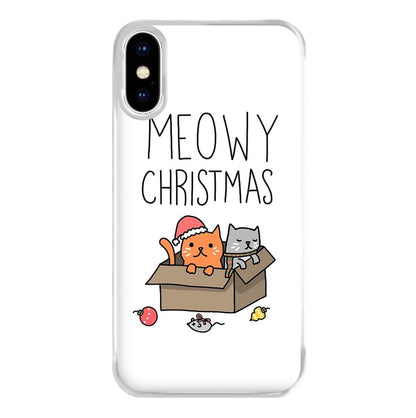 Meowy Christmas Phone Case