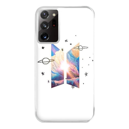 Space K-Pop Band Logo Phone Case