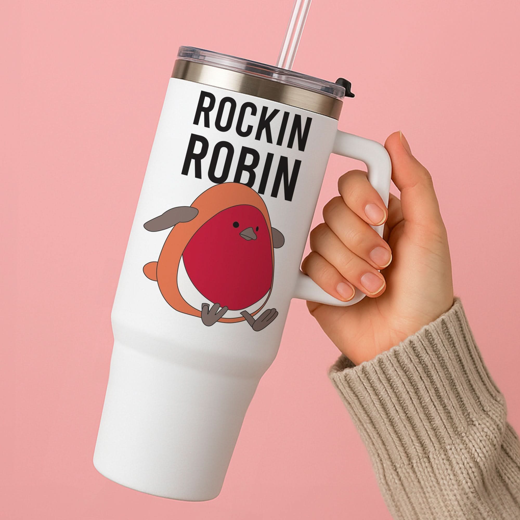 Rockin Robin Plush Tumbler