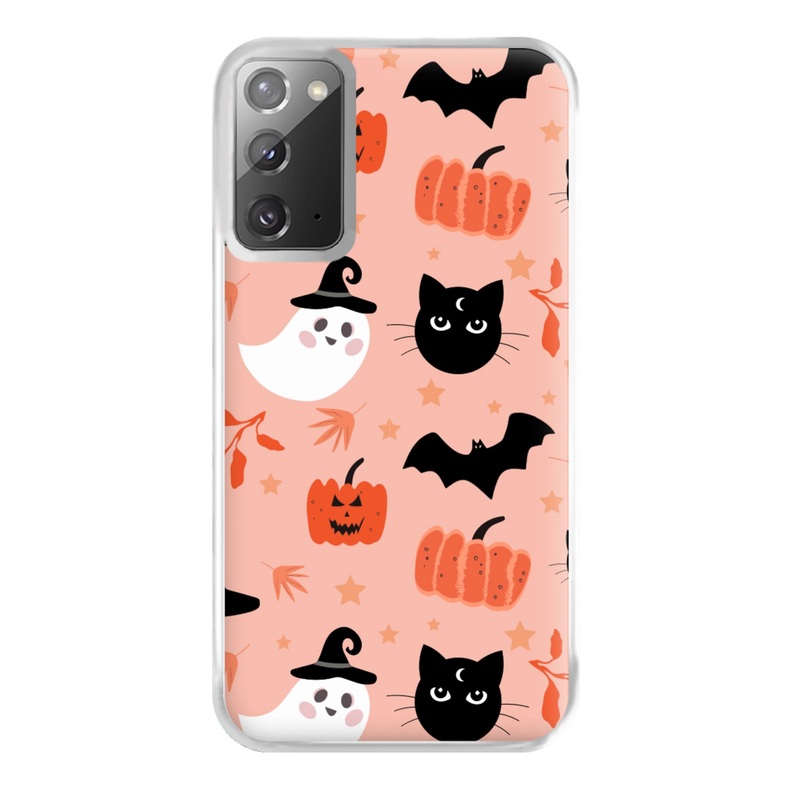 Pretty Pink Halloween Pattern Phone Case