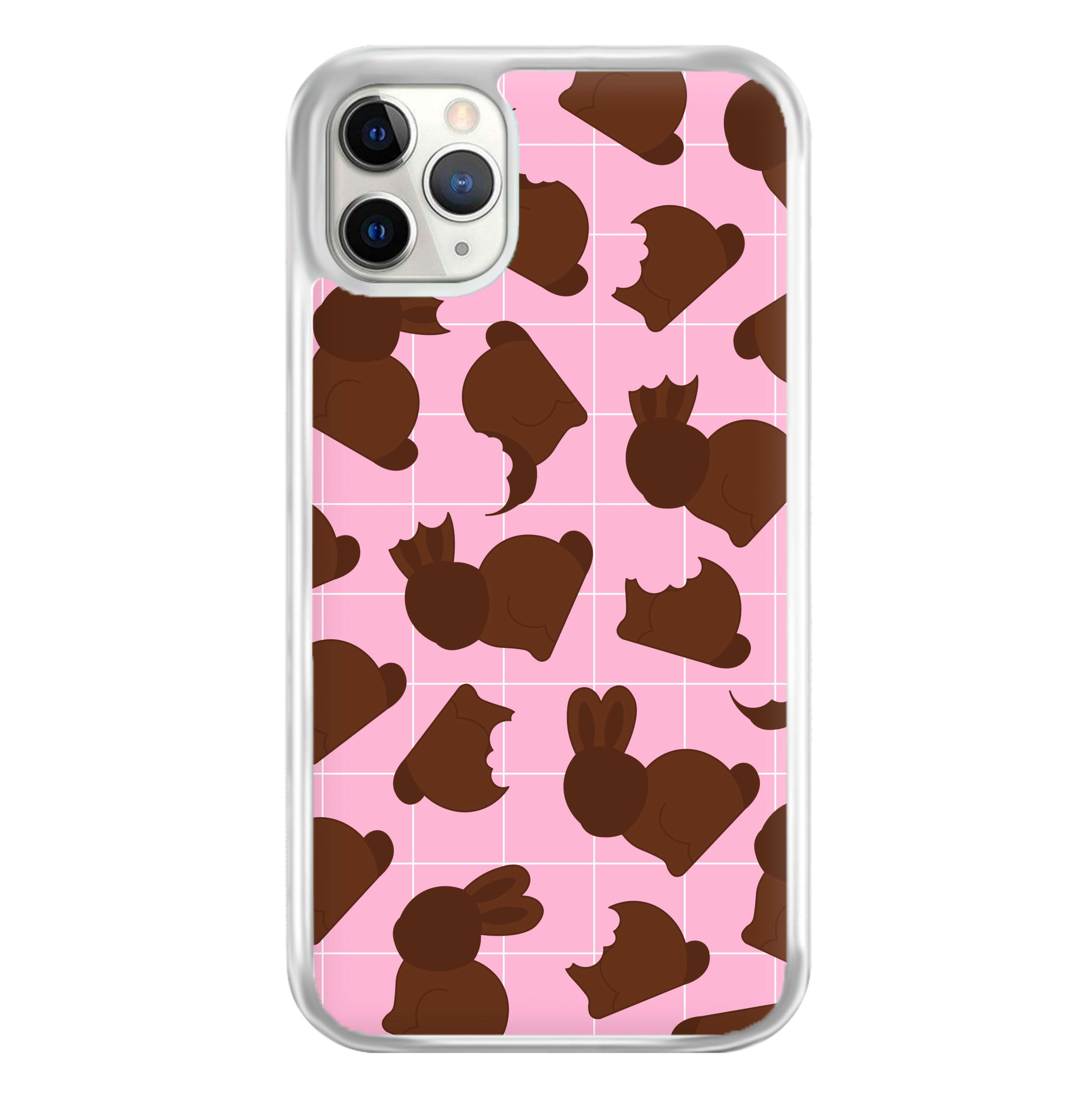 Chocolate Easter Bunny Pattern Phone Case