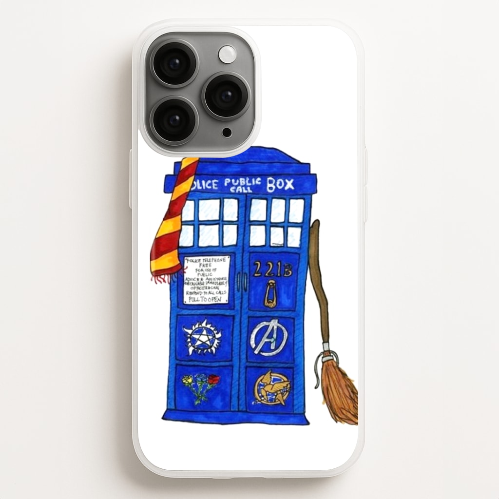 Multifandom Cartoon Phone Case for iPhone, Samsung Galaxy and Google Pixel