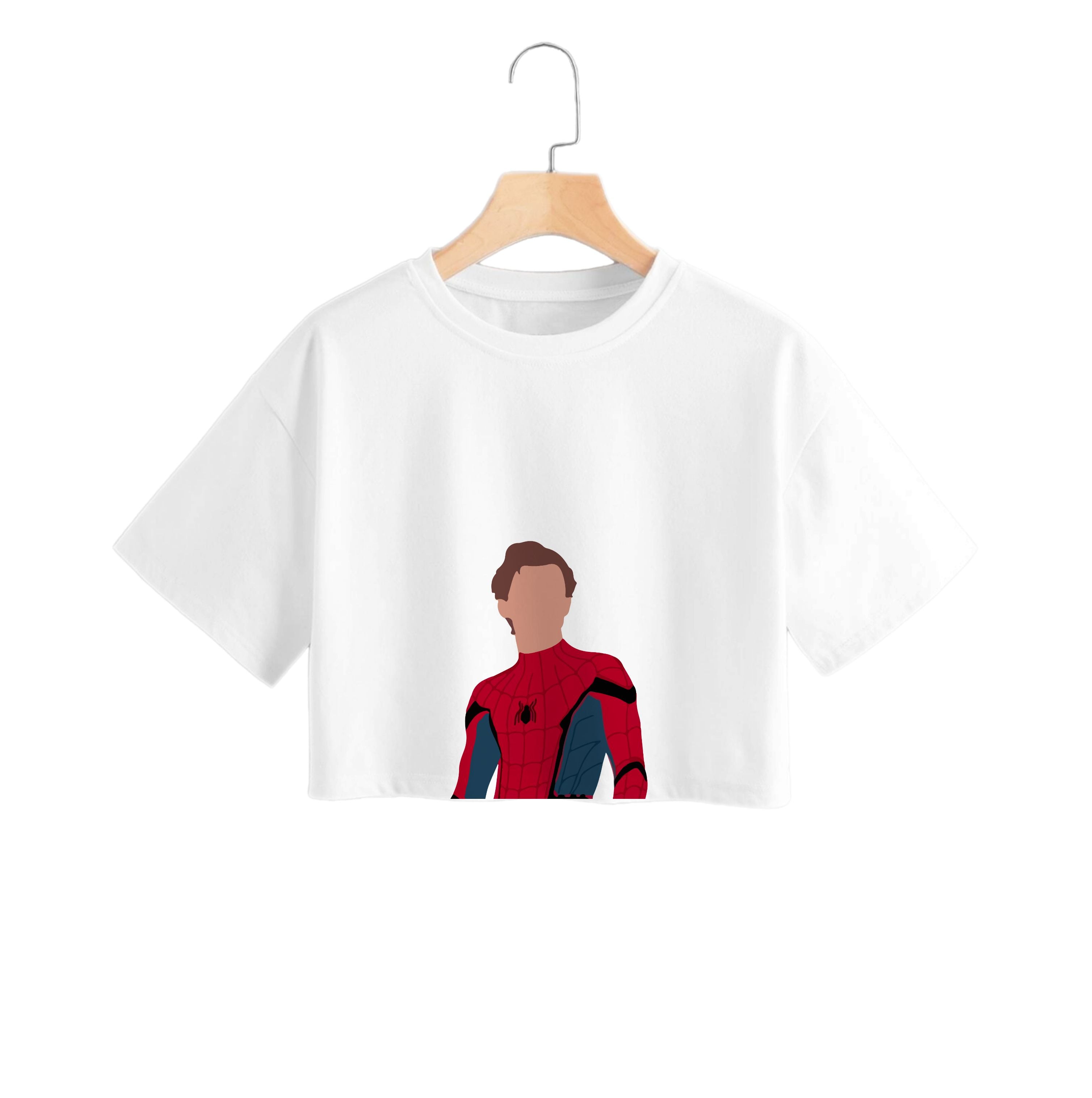 Spiderman Crop Top