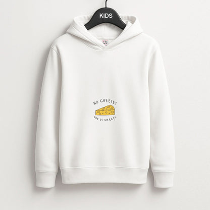 No Cheeses For Us Meeces Kids Hoodie