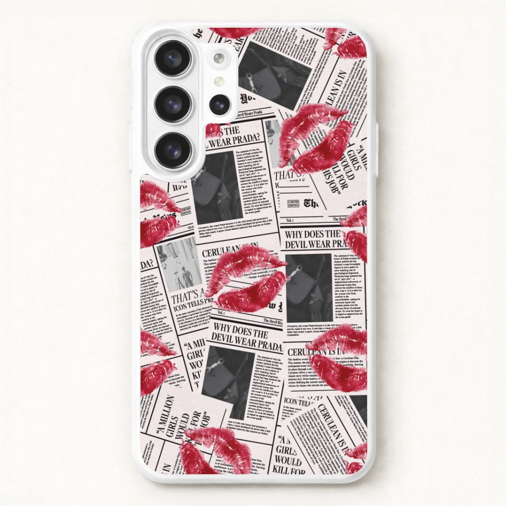 Front Page Kisses Galaxy S26 Ultra Case