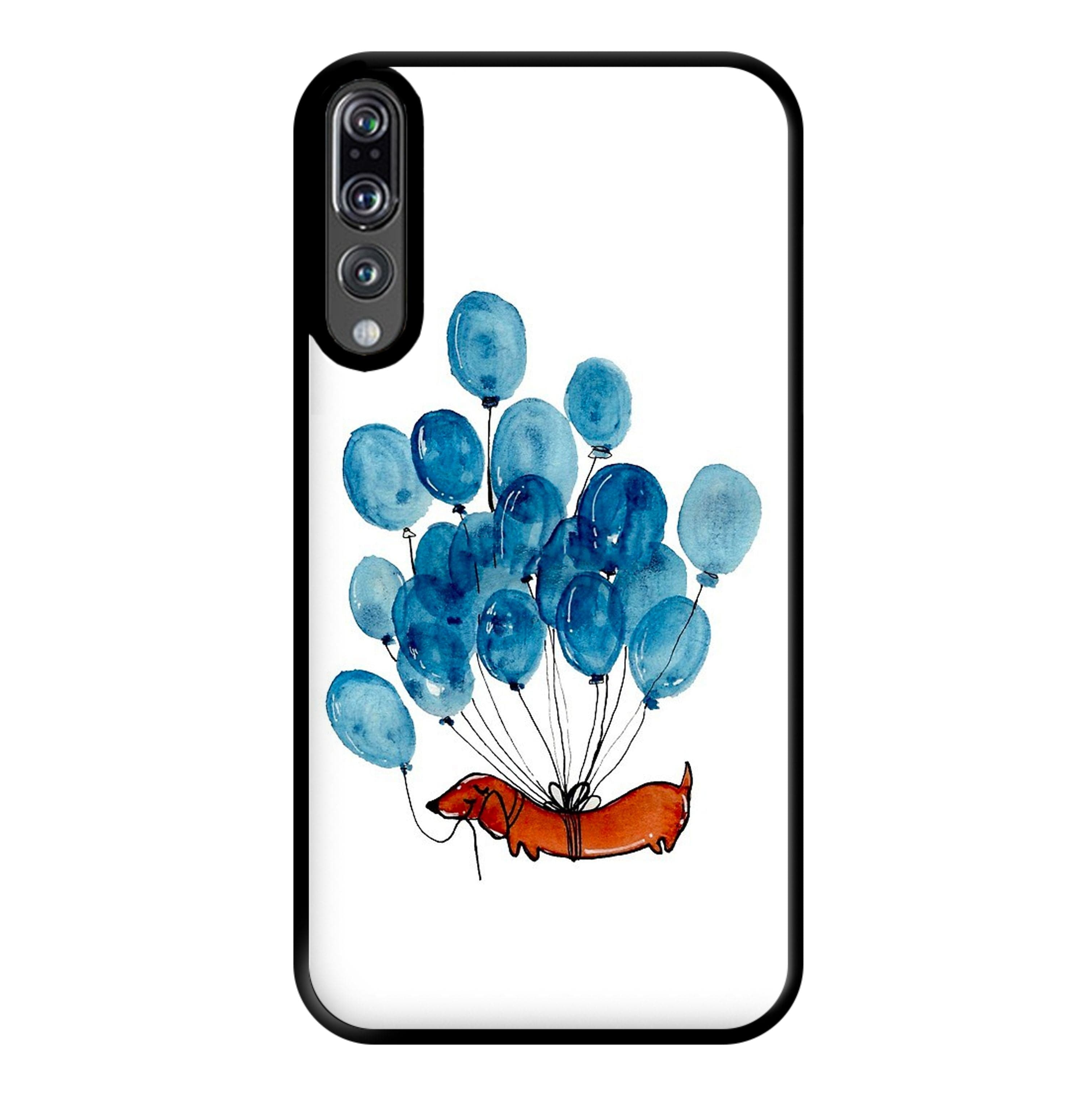 Dachshund And Balloons Phone Case