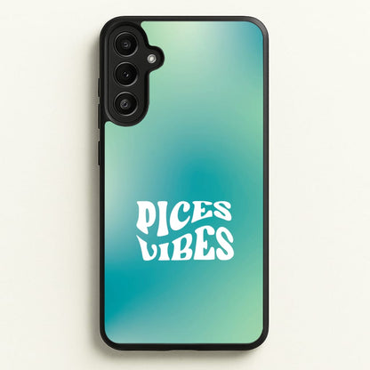 Pices Vibes Gradient Zodiac Galaxy A34 Case