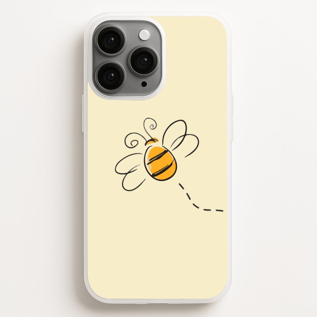 Spring Bee Phone Case for iPhone, Samsung Galaxy and Google Pixel