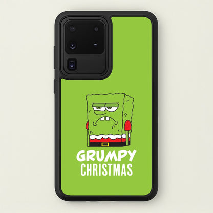 Grumpy Christmas Cartoon Sponge Galaxy S20 Ultra Case