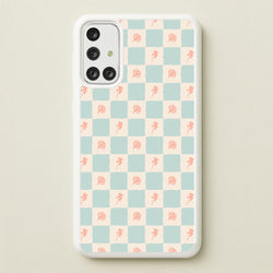 Patchwork Floral Pattern Galaxy A71 Case