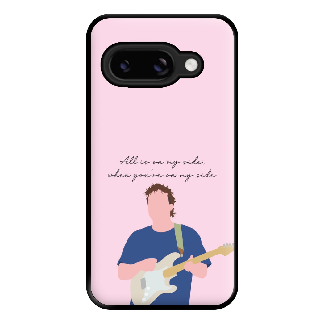 All Is On My Side Pink Google Pixel 9a Case