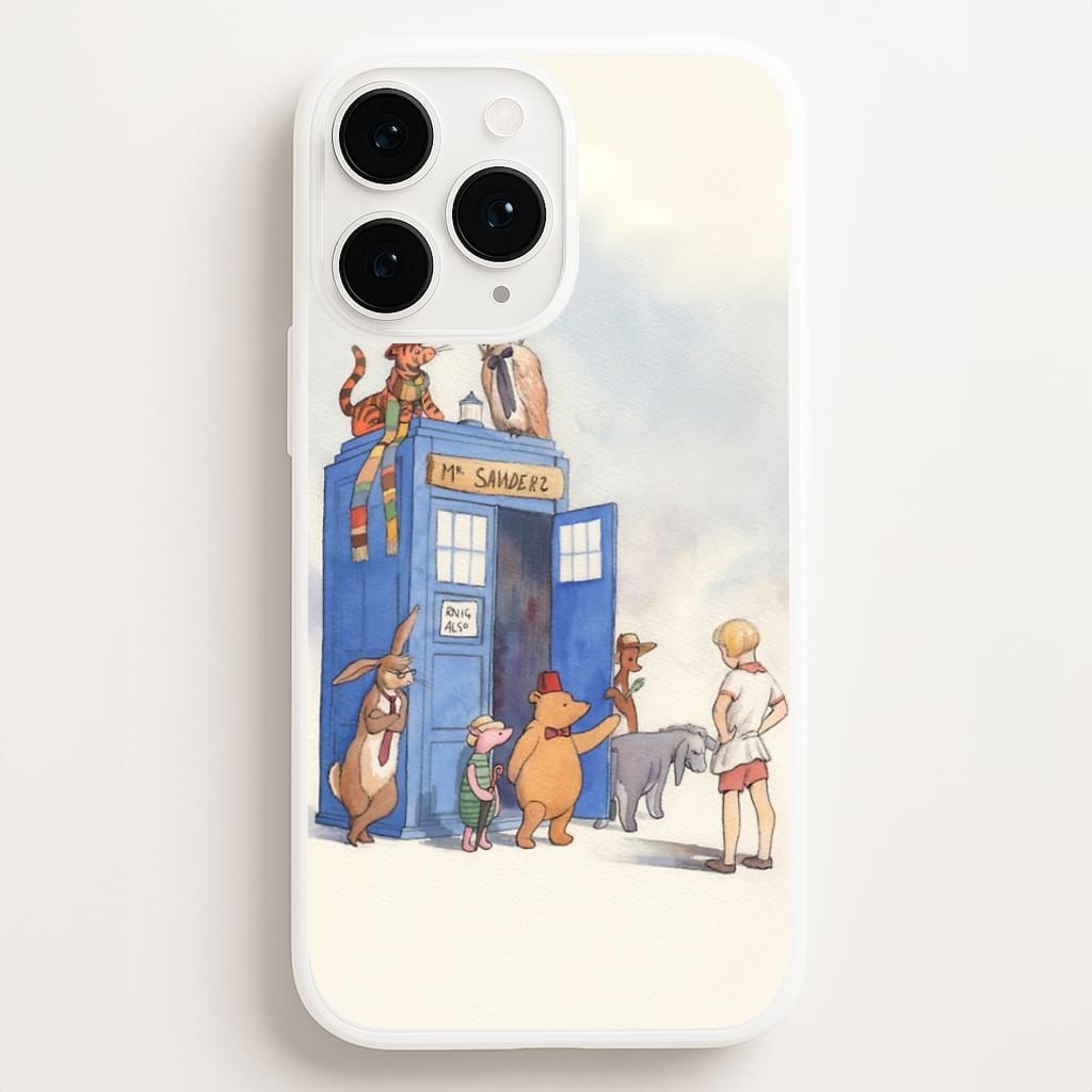 Doctor Pooh - Winnie Phone Case for iPhone, Samsung Galaxy and Google Pixel