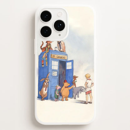 Doctor Pooh - Winnie Phone Case for iPhone, Samsung Galaxy and Google Pixel