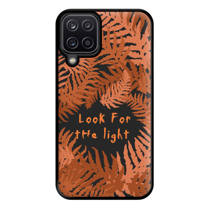 Look For The Light Fern Pattern Galaxy A12 Case
