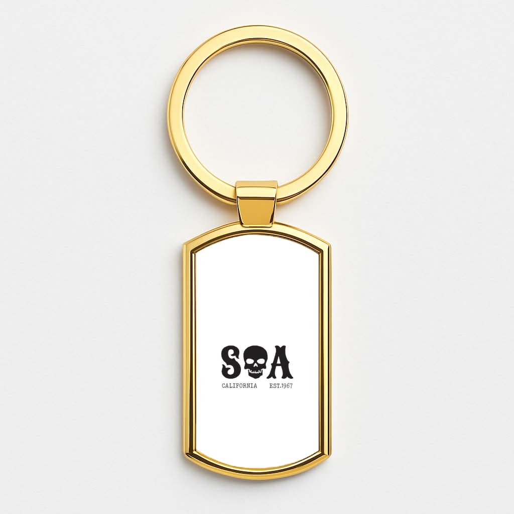 SOA California Gold Keyring