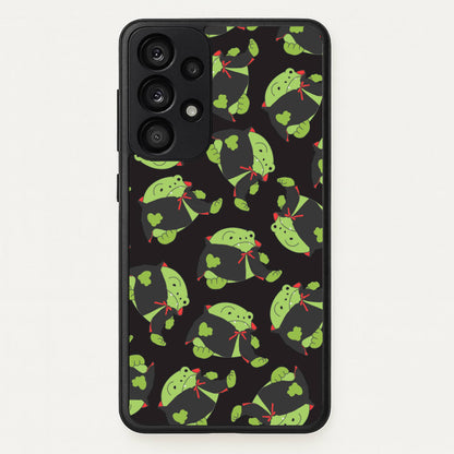 Vampire Frog Pattern  - Halloween Galaxy A53 Case
