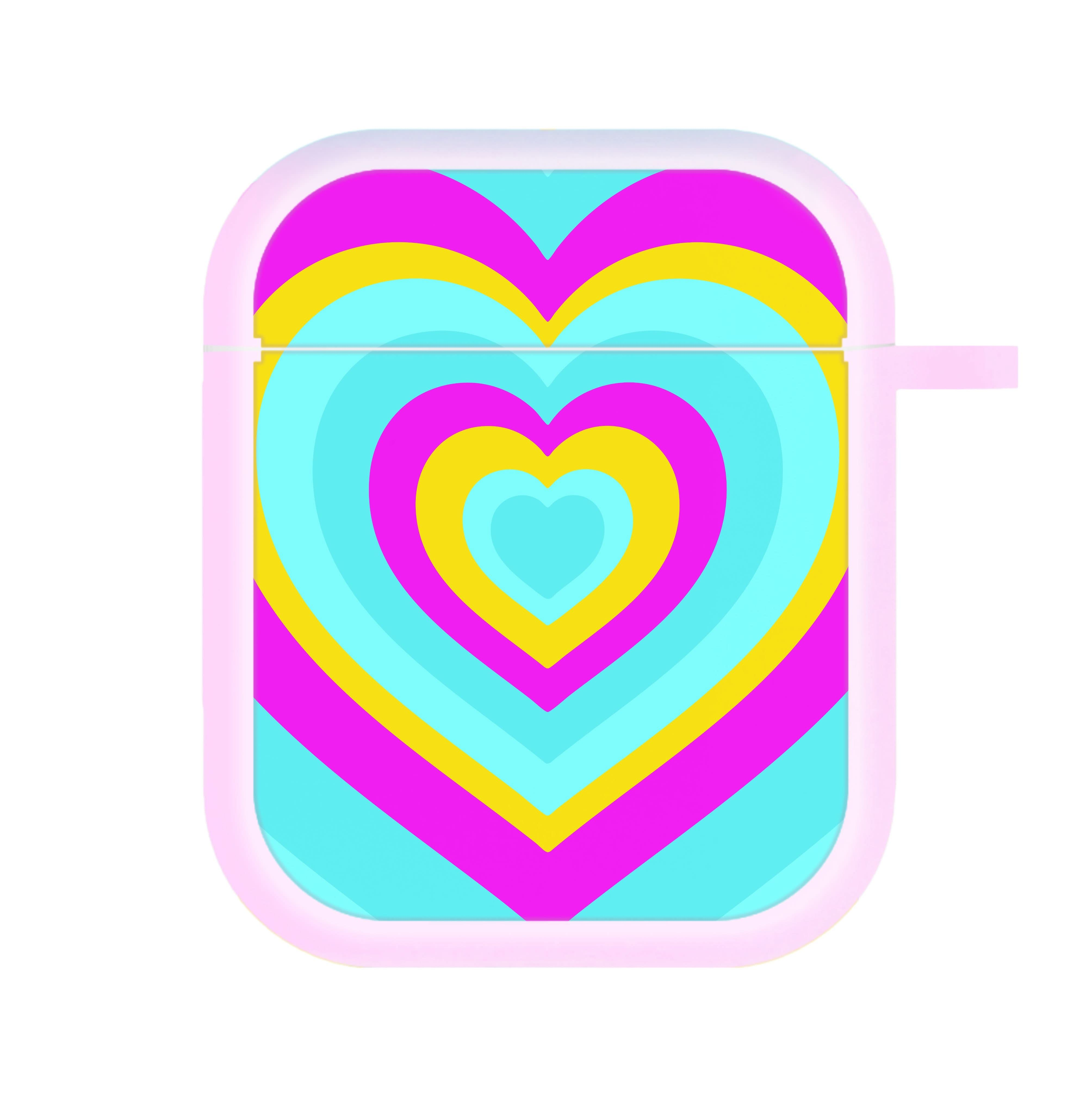 Pansexual Pride Heart AirPods Case