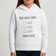 Eleven's Christmas List Kids Hoodie 3