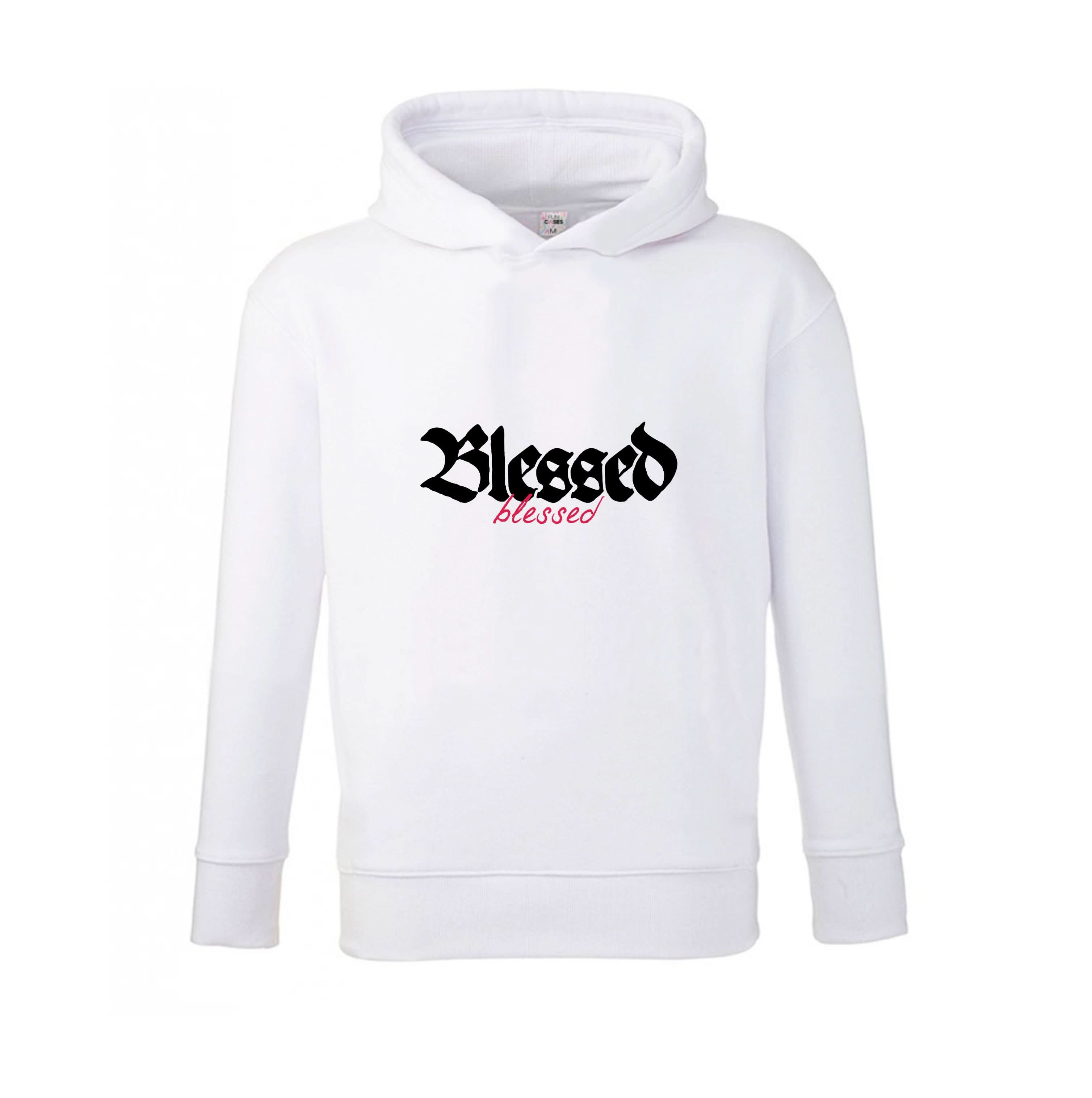 Glitter Blessed Kids Hoodie