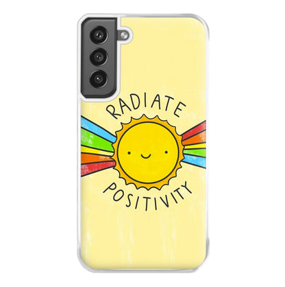 Radiate Positivity Sunshine - Positivity Phone Case