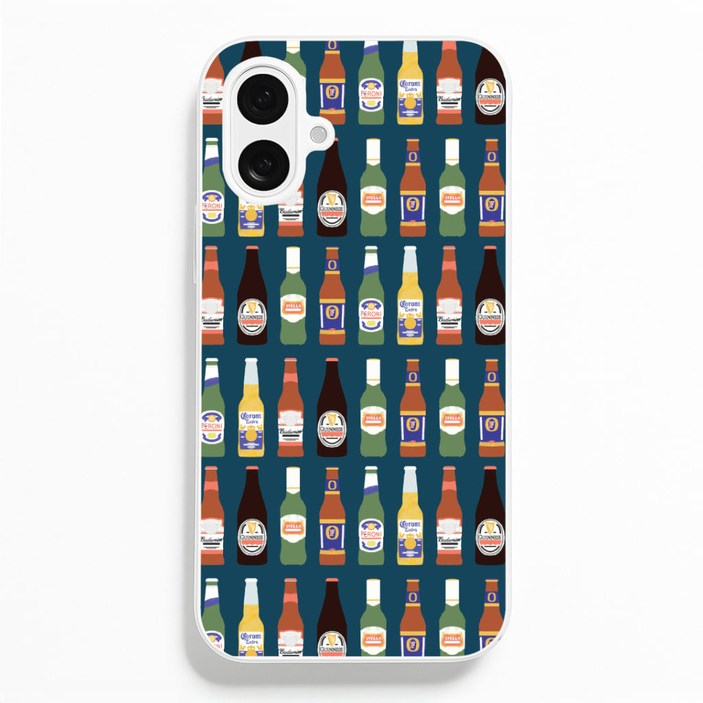 Geometric Brewery Pattern iPhone 16 Case