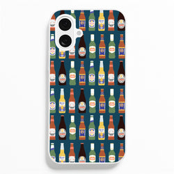 Geometric Brewery Pattern iPhone 16 Case