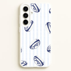 Dad Rugby Ball Pattern Galaxy A56 Case