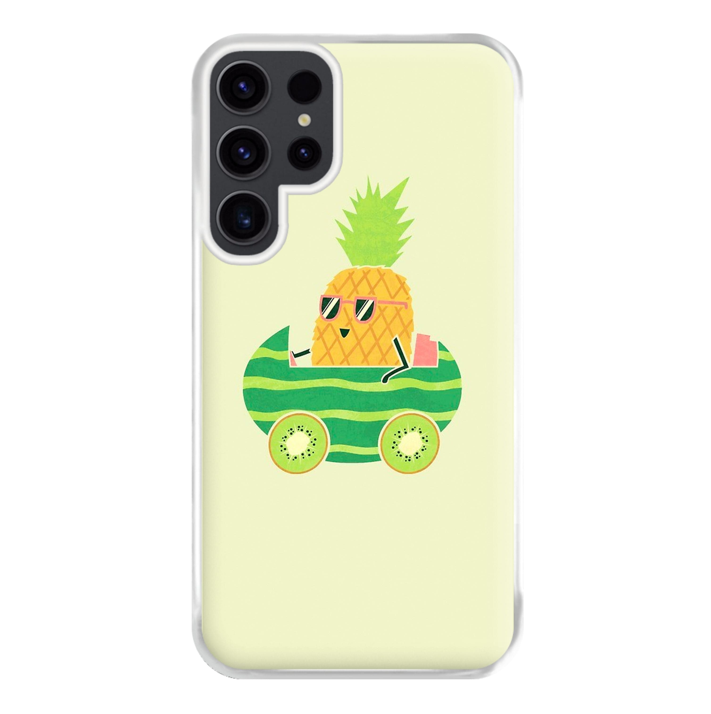 Summer Drive Pineapple Phone Case