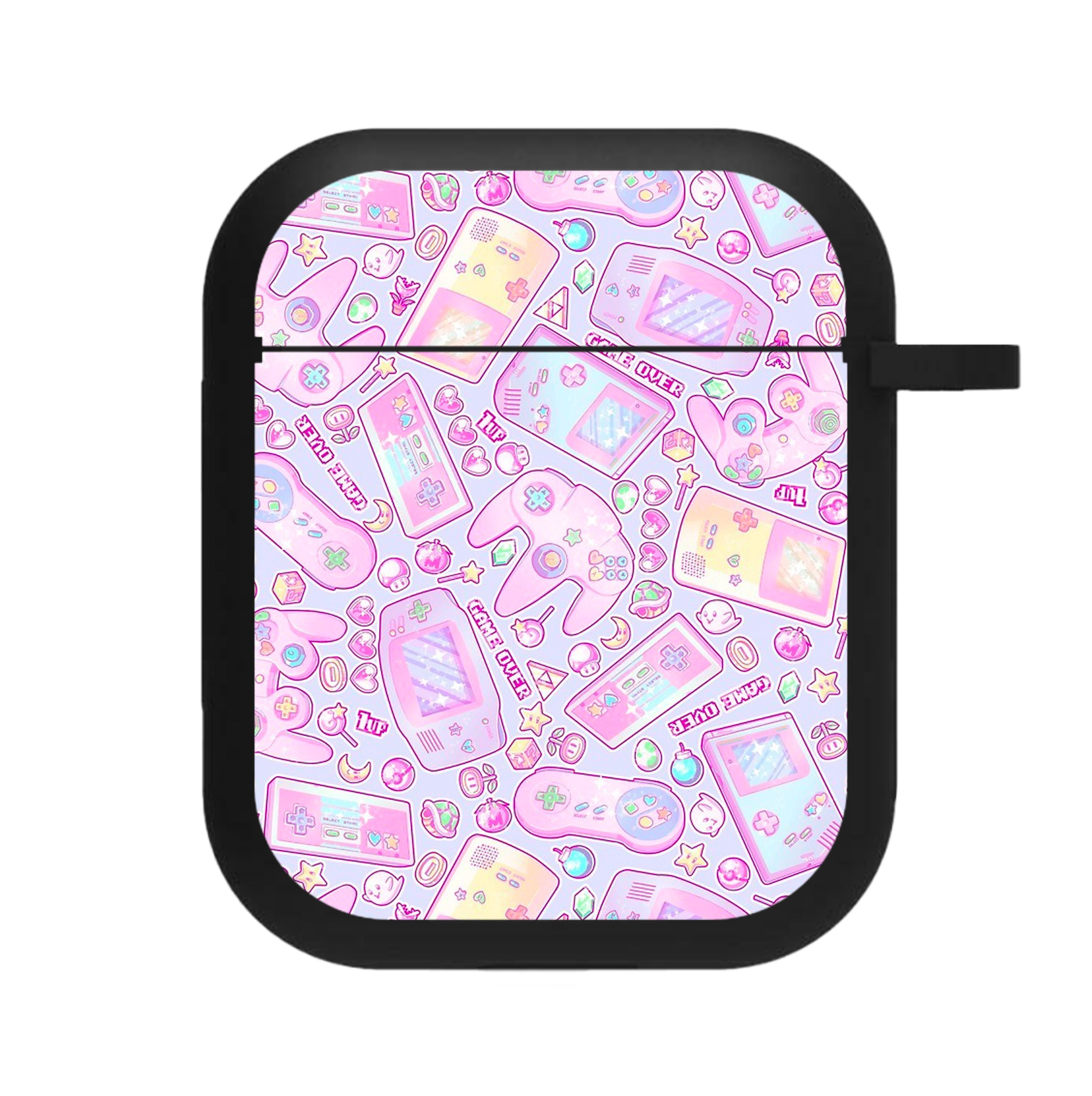 Power Up, Gaming Pattern AirPods Case