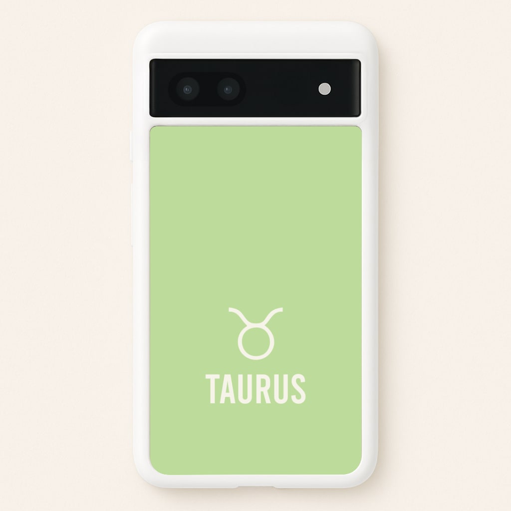 Taurus Pastel Zodiac Google Pixel 7a Case