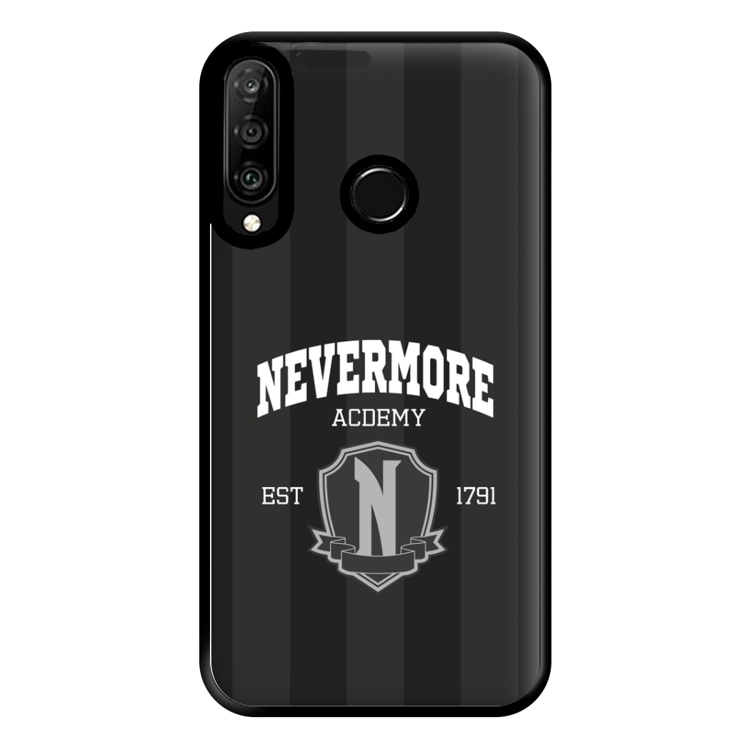 Addams Academy Gray Huawei P30 Lite Case