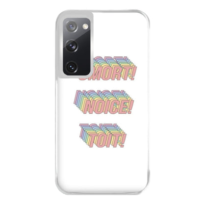 Smort, Noice, Toit - B99 Phone Case