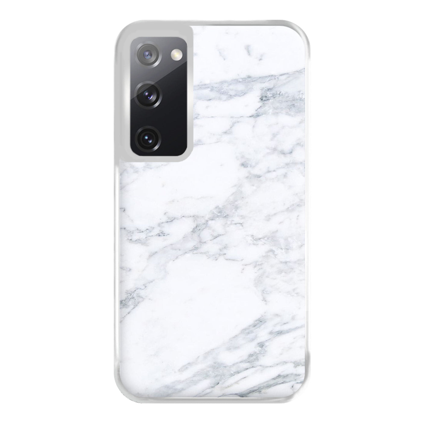 White Marble Pattern Phone Case