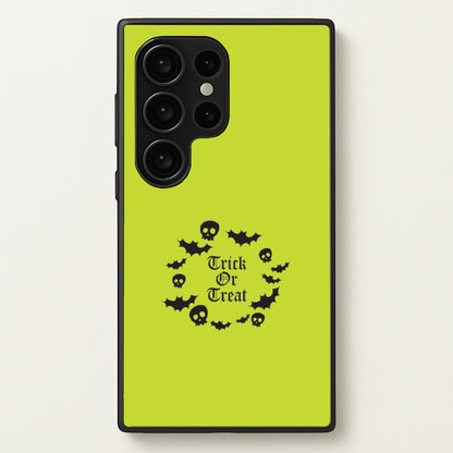 Trick Or Treat Wreath Galaxy S24 Ultra Case