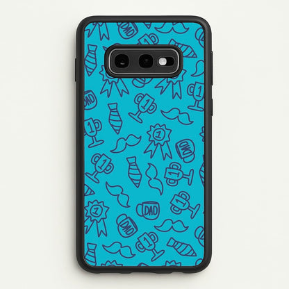 Dad Doodles Pattern Galaxy S10e Case