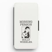 Missing Person Holly Flip / Wallet Phone Case 1